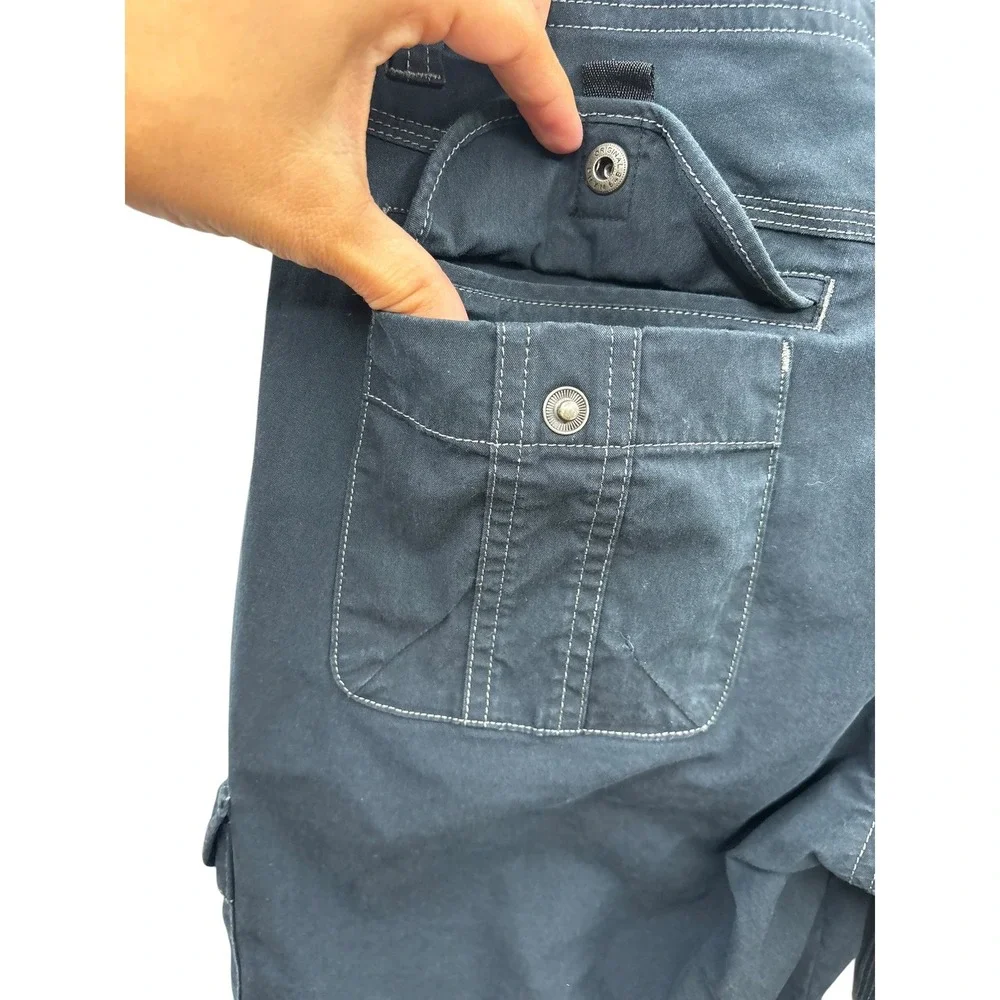 Kuhl Splash 11 Cargo Shorts Navy Hiking Outdoor Quick Dry Stretch Performance 6